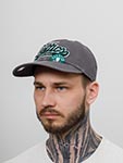 Бейсболка MITCHELL NESS арт. HLUO1193-BCEYYPPPGREY Boston Celtics NBA (серый)